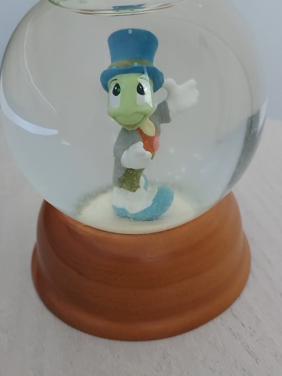 Disney Other - VINTAGE Disney Jiminy Cricket Crystal Snow Globe - The First Limited Edition
